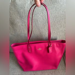 Pink Coach purse
